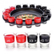 Рулетка зі стопками Drinking Roulette Set i3-90 алко рулетка казино на 16 чарок, Разноцветный