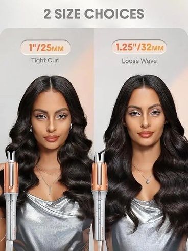 Автоматический стайлер Sheglam Hair Curler Bella для завивки волос / Плойка для локонов 3 режима 170&ndash;210&deg;C