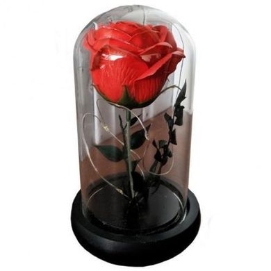Троянда в колбі з LED підсвічуванням