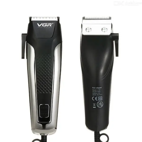 Машинка для стрижки волос VGR V 120 / Профессиональная машинка для стрижки+ 8 насадок и ножницы
