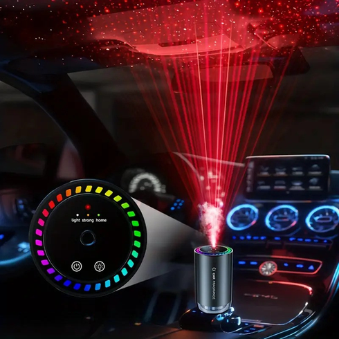 Умный автомобильный ароматизатор с проекцией Aroma 300mAh