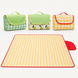 Коврик складной для пикника Falcon 200х200 / Покрывало-сумка для пляжа / Раскладной плед для пикника / Пляжная водонепроницаемая подстилка
