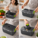 Овощерезка Мультислайсер vegetable cutter / Мультислайсер для овощей и фруктов / Механический ручной измельчитель