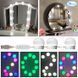 Подсветка для зеркала с пультом регулировкой яркости цвета Vanity Mirror Lights RGB разноцветная, Разноцветный