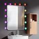 Подсветка для зеркала с пультом регулировкой яркости цвета Vanity Mirror Lights RGB разноцветная, Разноцветный