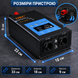 Преобразователь AC/DC 1800W AX Sine с чистым синусом / Инвертор с дисплеем и выходами: 3 x USB, 1 x Type-C / Преобразователь напряжения