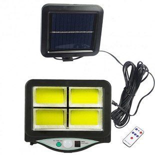 Фасадний ліхтар на сонячній батареї SOLAR STREET BK128-4COB