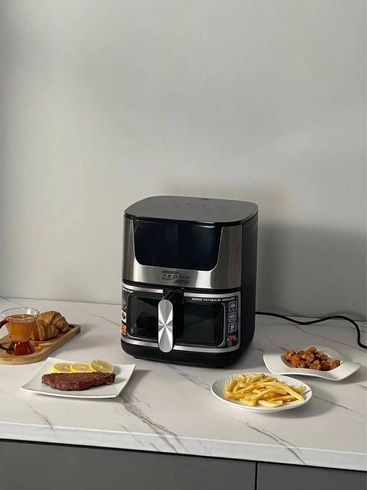 Фритюрниця безмасляна Zepline ZP-142 на 8 л / Аерофритниця 3500 Вт