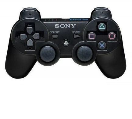 Бездротовий джойстик PS3 Doubleshok (чорний), Черный