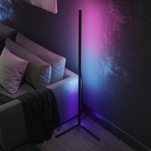 Кутовий LED торшер Ledox Design з пультом та регульованою яскравістю 330 колірних комбінацій