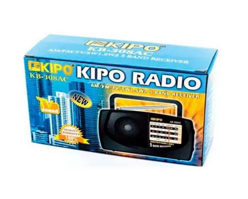 Акумуляторний радіоприймач Kipo KB-308 AC