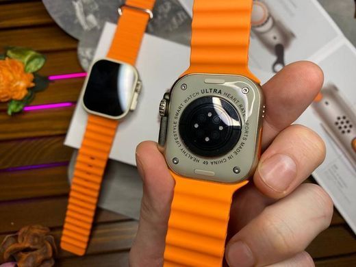 Смарт часы  L8 Ultra Max 49 mm 1:1 Apple Watch! AMOLED.Премиум качество. Есть винты и фиксатор ремешка