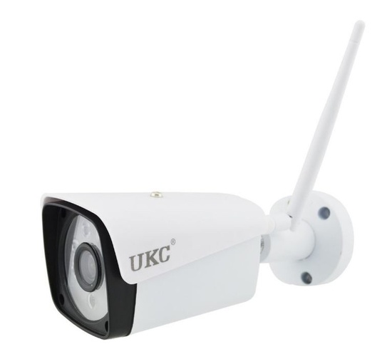 Комплект відеоспостереження бездротової DVR KIT CAD Full HD UKC 8004/6673 Wi-Fi 4ch набір на 4 камери