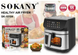 Потужна аерофритюрниця SOKANY 12 л 2600 Вт