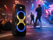 Портативная акустика ZXX-5580 / Колонка с Bluetooth для караоке с микрофонами / Аккумуляторная колонка с RGB-подсветкой FM и TWS