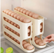 Компактный органайзер для яиц 4-слойный автоматический Plastic shelving AND XL-994 / Контейнер-лоток для яиц
