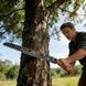 Подовжена ручна пилка з дамаської сталі 20&Prime; 500мм / Пила для деревообробки, садівництва та швидкого розпилювання дерев