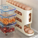 Компактный органайзер для яиц 4-слойный автоматический Plastic shelving AND XL-994 / Контейнер-лоток для яиц