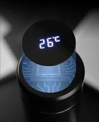Термос із LED індикатором температури сенсорний, 500 m | Розумний термос із датчиком індикатором температури 500 мл