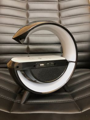 З дефектом&nbsp; Розумний світильник/Нічник з бездротовою зарядкою для телефону/Bluetooth-колонка білий