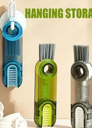 Щетка для чистки бутылок 3 в 1 инструмент для чистки U-образная BRUSH AND569