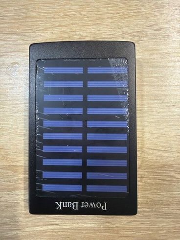 Солнечный Power Bank Solar 30000 mAh / Повербанк Solar 2xUSB с фонарком