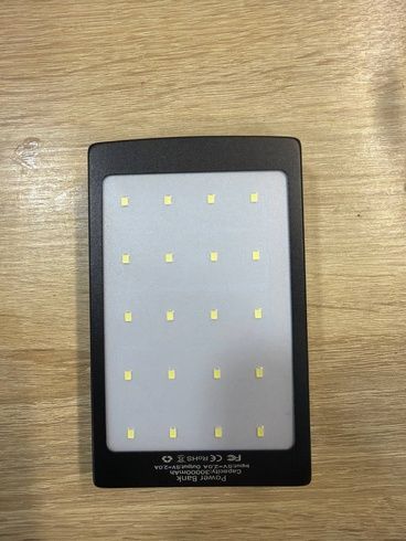 Солнечный Power Bank Solar 30000 mAh / Повербанк Solar 2xUSB с фонарком