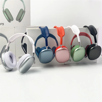 Беспроводные полноразмерные Bluetooth наушники Macaron P9 Max синий