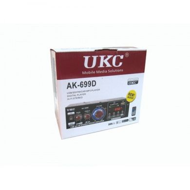 Стерео підсилювач UKC AK-699D з USB, SD, FM