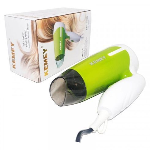 Компактний дорожній фен Kemei KM-6830 1300 Вт