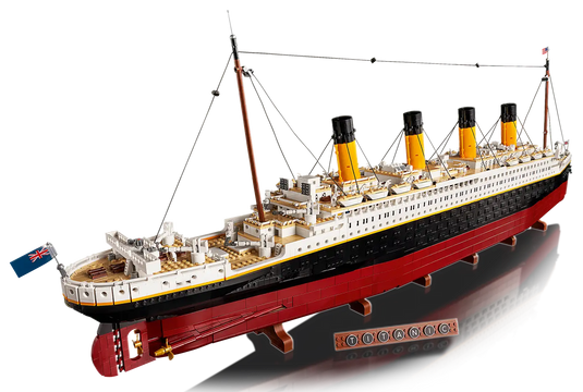 Блочный конструктор Титаник 1.15 метра, 9090PCS - Купить товари