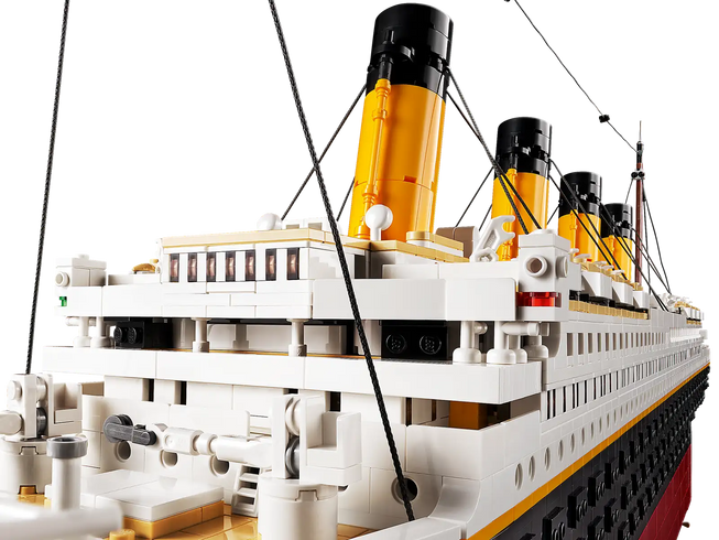 Блоковий конструктор Титанік 1.15 метра, 9090PCS