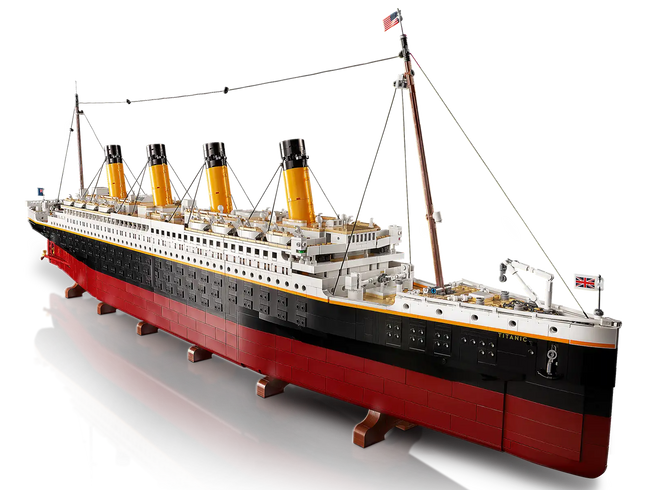 Блоковий конструктор Титанік 1.15 метра, 9090PCS