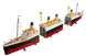 Блоковий конструктор Титанік 1.15 метра, 9090PCS