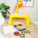 Дитячий стіл проектор для малювання з підсвічуванням Projector Painting 24 деталі жовтий