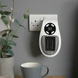 Портативний обігрівач 500W, Portable Heater з дисплеєм / Настінний електрообігрівач
