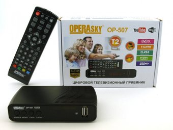 Цифровой телевизионный приемник T2 OP-507 Ресивер (Тюнер) Т2 HD