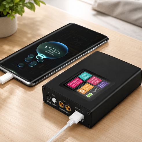 Мини аппарат точечной сварки Docreate 30 Gear / Сварочный аппарат с LCD-дисплем 5000 mAh 6&ndash;800 А