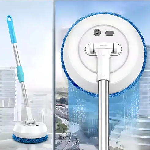 Беспроводная аккумуляторная швабра с двумя насадками Wireless Cleaner AA102 /Аккумуляторная швабра для дома