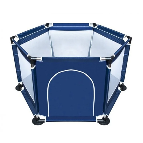 Манеж дитячий Malatec 126х109х65, 5 см темно-синій
