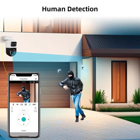 Комплект видеонаблюдения проводной с просмотром через 3G сеть DVR KIT 4ch металл HD набор на 4 камеры с регистратором