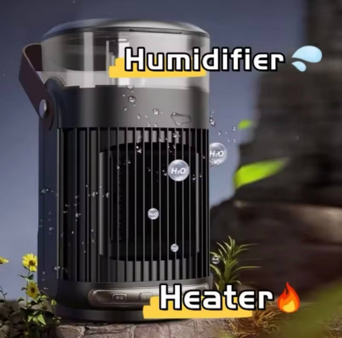 Портативный обогреватель с увлажнителем воздуха Healting Humidifier