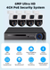 Комплект видеонаблюдения проводной с просмотром через 3G сеть DVR KIT 4ch металл HD набор на 4 камеры с регистратором