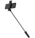 Селф палиця, штатив-монопод для телефону з Bluetooth пультом та LED світлом Selfie Stick DF-01S AND 5222 (чорний)