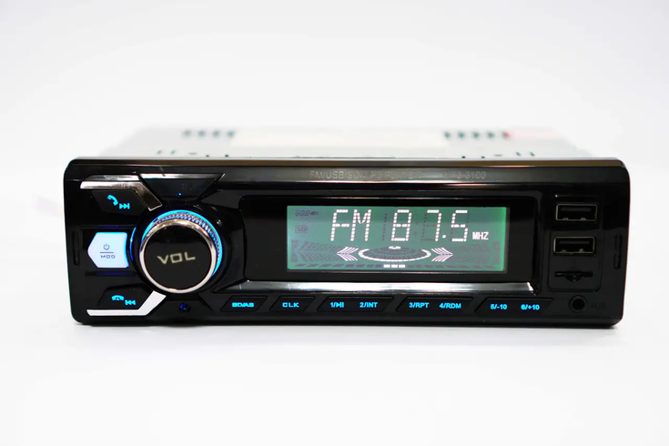 Автомагнитола 3100 Bluetooth+2xUSB+microSD+AUX 4x50W