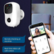 Домофон WiFi B90 Smart Doorbell з функцією відеозапису Бездротова відеокамера дверного дзвінка