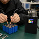 Мини аппарат точечной сварки Docreate 30 Gear / Сварочный аппарат с LCD-дисплем 5000 mAh 6&ndash;800 А