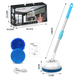 Беспроводная аккумуляторная швабра с двумя насадками Wireless Cleaner AA102 /Аккумуляторная швабра для дома
