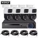 Комплект видеонаблюдения проводной с просмотром через 3G сеть DVR KIT 4ch металл HD набор на 4 камеры с регистратором