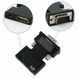 Конвертер с HDMI на VGA OUT Black, Черный